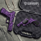 Old School Duck Elite Purple Gun Skin Vinyl Wrap