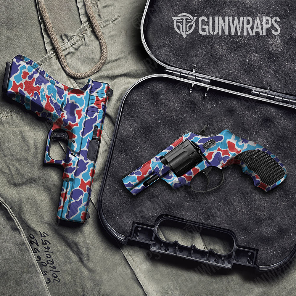 Old School Duck M Series Gun Skin Vinyl Wrap