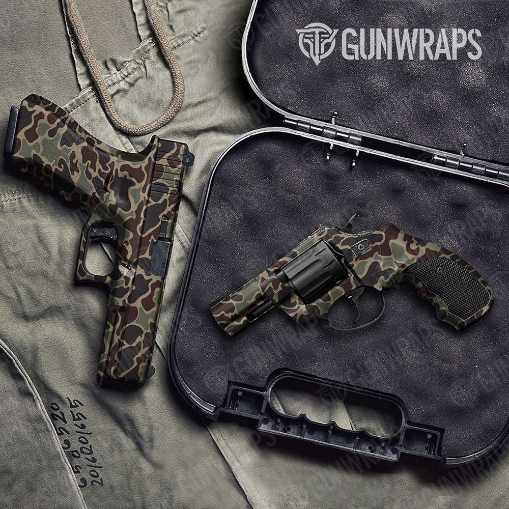 Old School Duck Militant Blood Gun Skin Vinyl Wrap