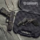 Old School Duck Militant Blue Gun Skin Vinyl Wrap