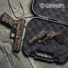 Old School Duck Militant Copper Gun Skin Vinyl Wrap