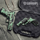 Old School Duck Mint Chocolate Chip Gun Skin Vinyl Wrap