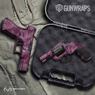 Handgun Realtree Aspect Cranberry Camo Gun Skin Vinyl Wrap