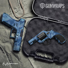 Handgun Realtree Aspect Ocean Blue Camo Gun Skin Vinyl Wrap