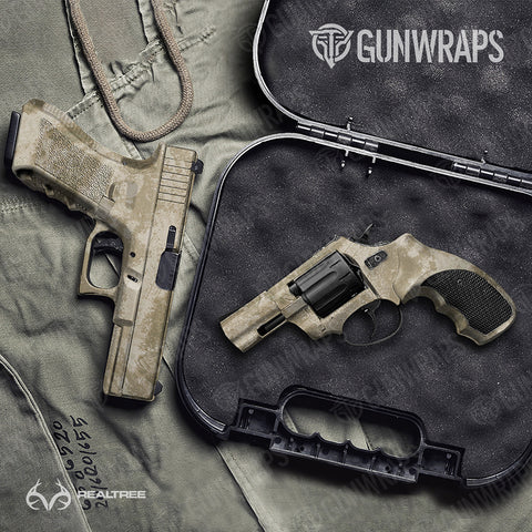 Stone Pistol & Revolver Gun Skin Vinyl Wraps