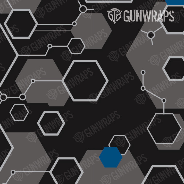 Thermacell Hex DNA Blue Gear Skin Pattern