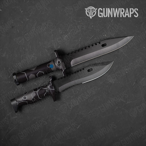 Hex DNA Knife Gear Skin Vinyl Wraps