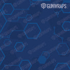 Universal Sheet Hex DNA Elite Blue Gun Skin Pattern