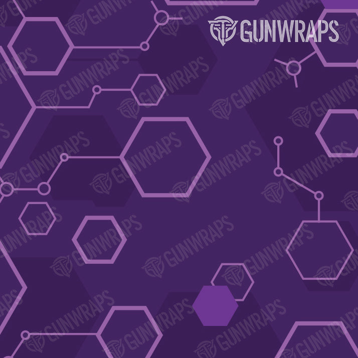 Universal Sheet Hex DNA Elite Purple Gun Skin Pattern