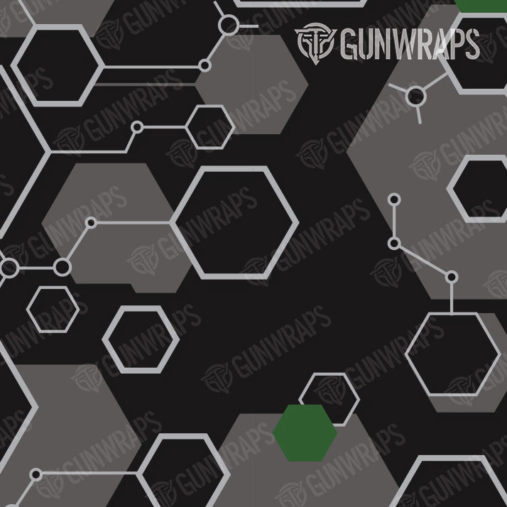 Thermacell Hex DNA Green Gear Skin Pattern