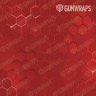 Universal Sheet Hex Electric Red Gun Skin Vinyl Wrap