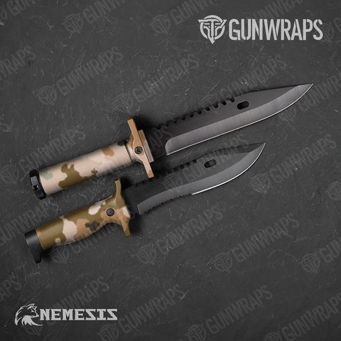 Nemesis Knife Gear Skin Vinyl Wraps