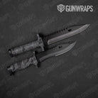 Old School Duck Elite Black Gun Skin Vinyl Wrap