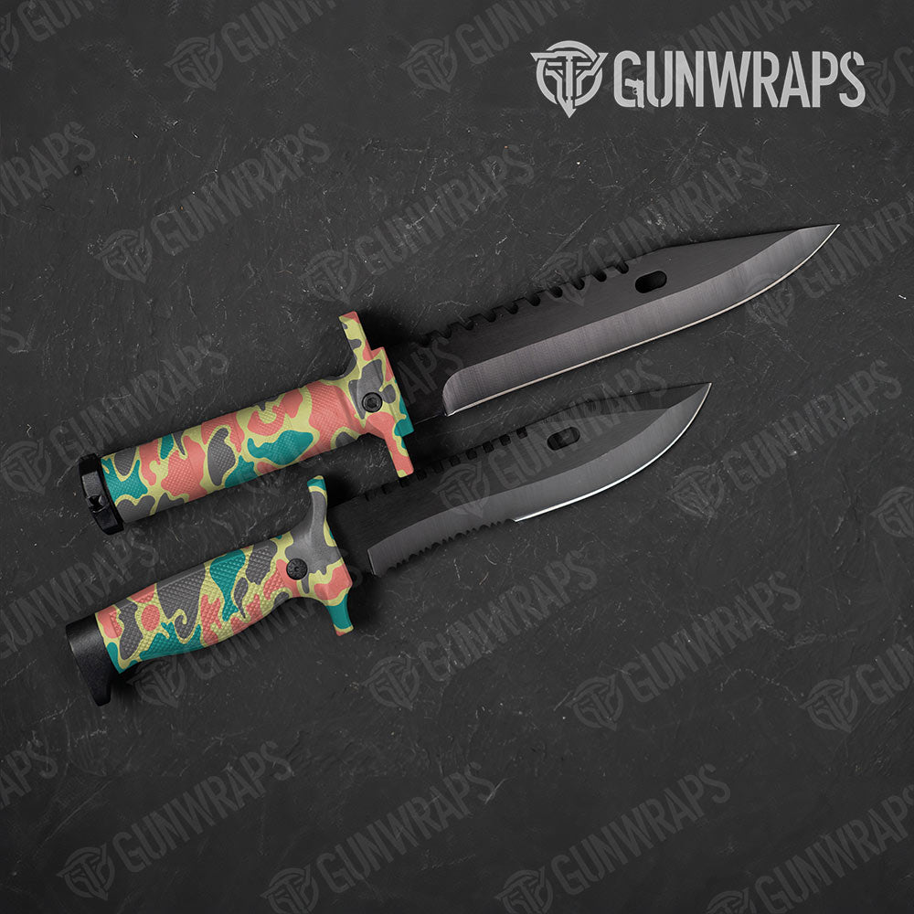 Old School Duck Fiesta Gun Skin Vinyl Wrap