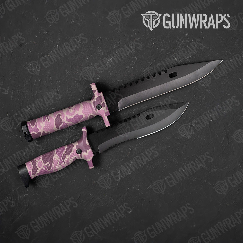Old School Duck Floral Gun Skin Vinyl Wrap