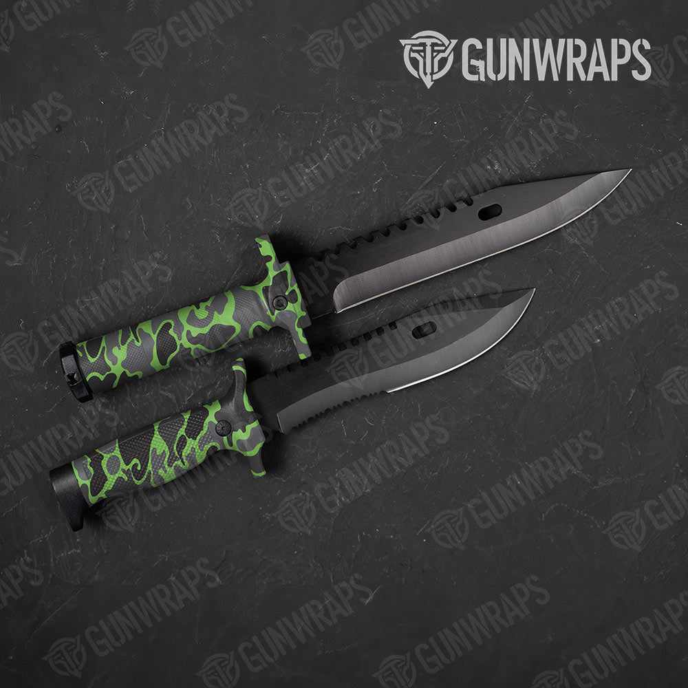 Old School Duck Metro Green Gun Skin Vinyl Wrap