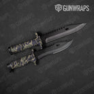 Old School Duck Militant Blue Gun Skin Vinyl Wrap