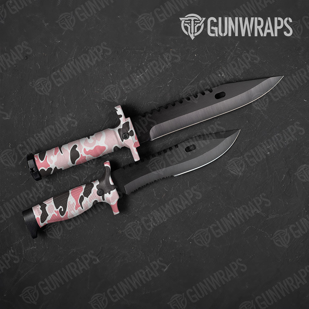 Old School Duck Pink Gun Skin Vinyl Wrap