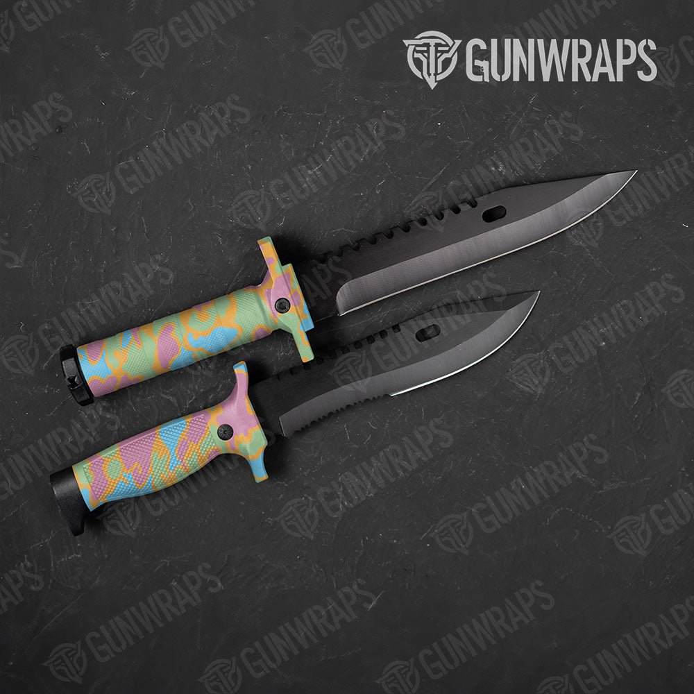 Old School Duck Sherbert Gun Skin Vinyl Wrap