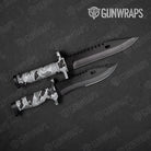 Old School Duck Urban Night Gun Skin Vinyl Wrap