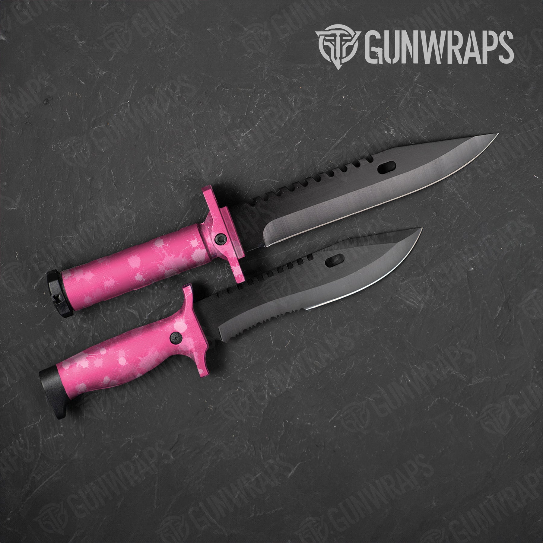 Knife Paintball Elite Pink Gear Skin Vinyl Wrap