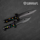 Knife Paintball Mardi Gras Gear Skin Vinyl Wrap