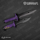 Knife Realtree XTRA Colors Purple Camo Gear Skin Vinyl Wrap