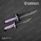 Knife Realtree WAV3 Purple Rose Camo Gun Skin Vinyl Wrap