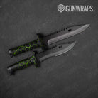 Vivid Hex Green Gun Skin Vinyl Wrap
