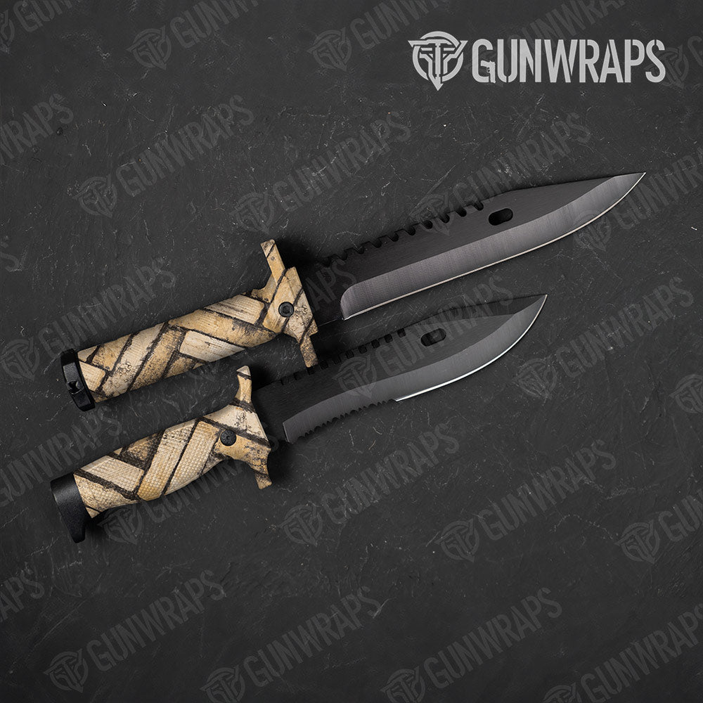 Woodgrain Amsterdam Gun Skin Vinyl Wrap