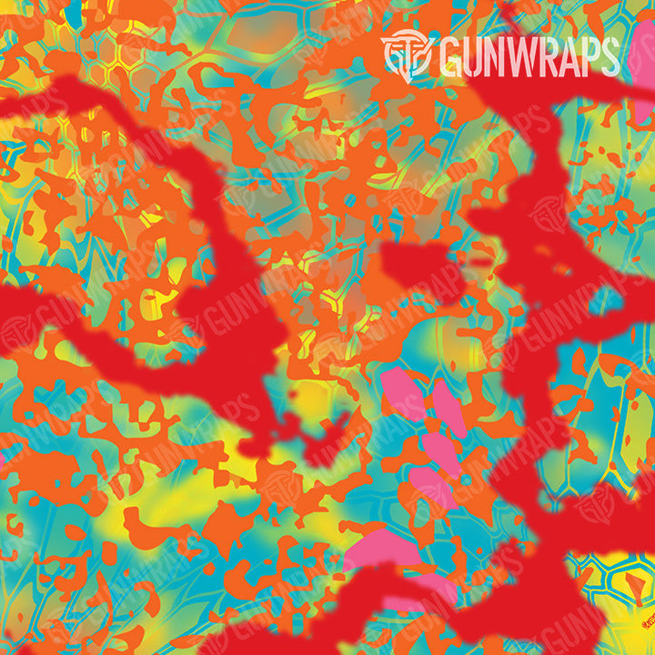 AR 15 Kryptek Obskura Loki Camo Gun Skin Pattern