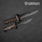 Knife Kryptek Banshee Camo Gear Skin Vinyl Wrap