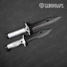 Knife Kryptek Wraith Camo Gear Skin Vinyl Wrap