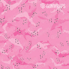 AR 15 Battle Storm Elite Pink Camo Gun Skin Pattern