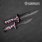 Classic America Camo Knife Gear Skin Vinyl Wrap