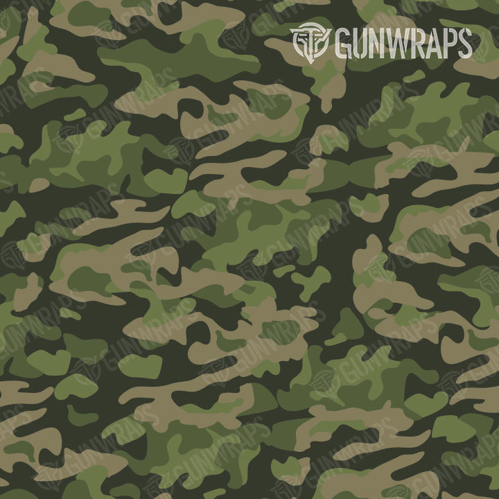 Classic Army Green Camo Gun Wrap for AR 15 GunWraps