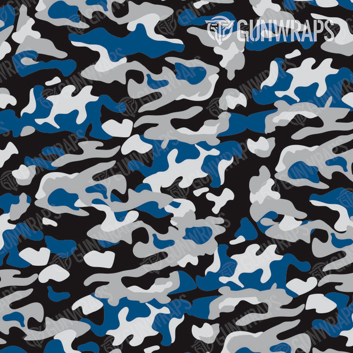 Universal Sheet Classic Blue Tiger Camo Gun Skin Pattern