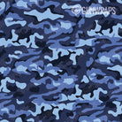 Pistol & Revolver Classic Blue Urban Night Camo Gun Skin Pattern