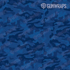 AK 47 Mag Classic Elite Blue Camo Gun Skin Pattern