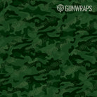 AK 47 Classic Elite Green Camo Gun Skin Pattern