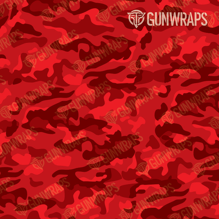 Universal Sheet Classic Elite Red Camo Gun Skin Pattern