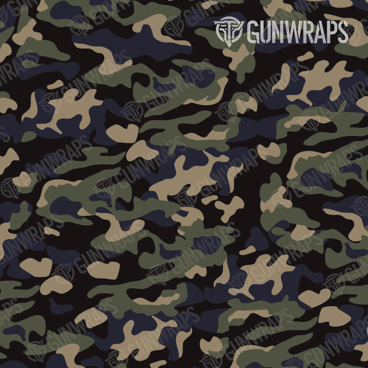 AR 15 Mag Classic Militant Blue Camo Gun Skin Pattern