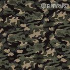 Universal Sheet Classic Militant Green Camo Gun Skin Pattern