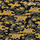 AK 47 Mag Classic Militant Yellow Camo Gun Skin Pattern