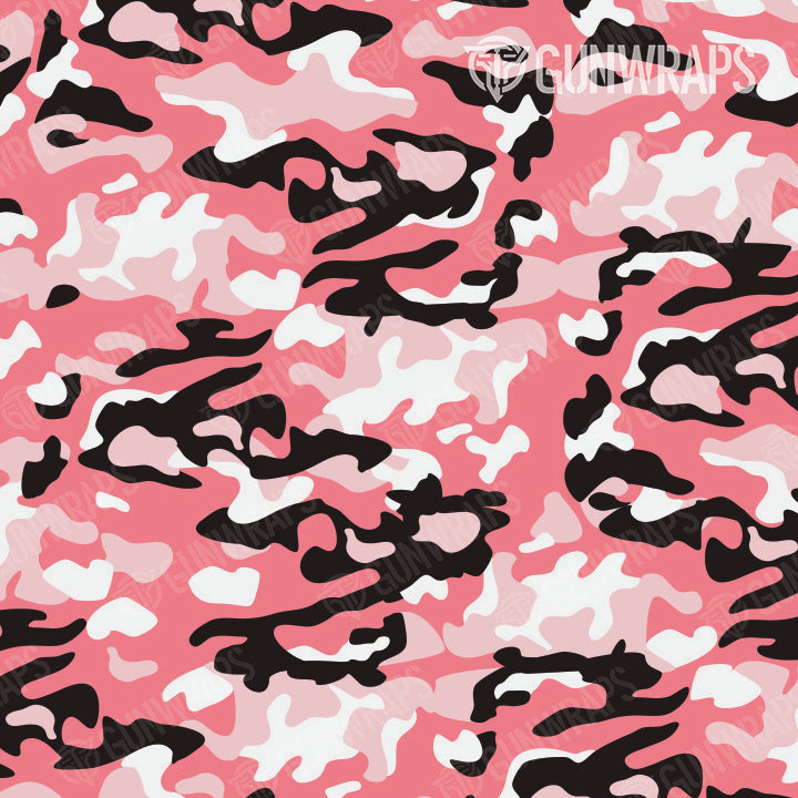 Pistol & Revolver Classic Pink Camo Gun Skin Pattern