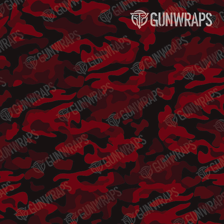 Pistol Slide Classic Vampire Red Camo Gun Skin Pattern