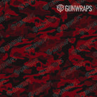 Universal Sheet Classic Vampire Red Camo Gun Skin Pattern