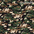 Universal Sheet Classic Woodland Camo Gun Skin Pattern