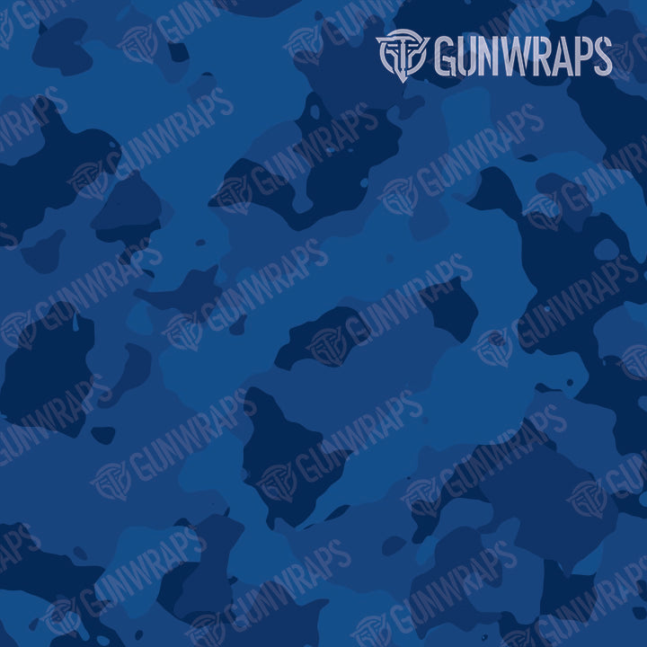 Rifle Cumulus Elite Blue Camo Gun Skin Pattern