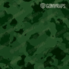 AR 15 Mag Well Cumulus Elite Green Camo Gun Skin Pattern